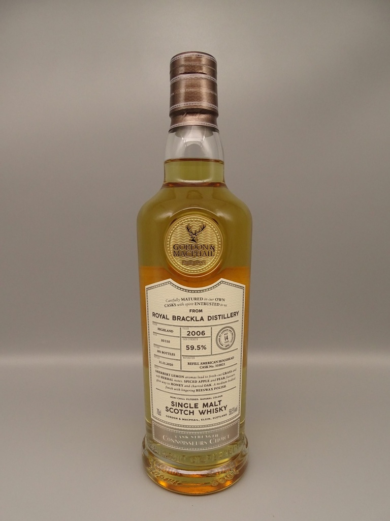 Royal Brackla 2006/2021 14yo Refill American Hogshead 59,5%
