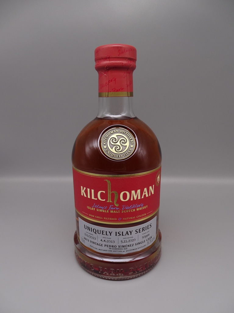 Kilchoman Vintage 2013 Uniquely Islay Series #6/7 Cask 212/2013 PX Finish 56,3%