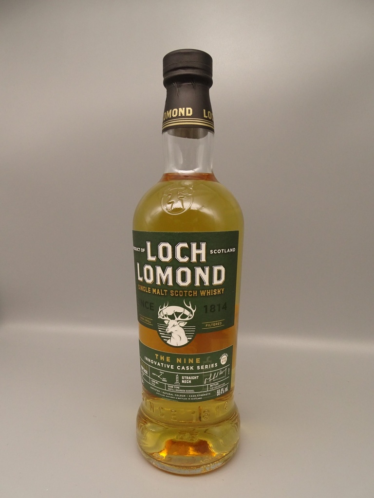 Loch Lomond (Inchmurrin - peated ?!) 2011/2023 The Nine #4 Refill Bourbon Barrel 59,4%