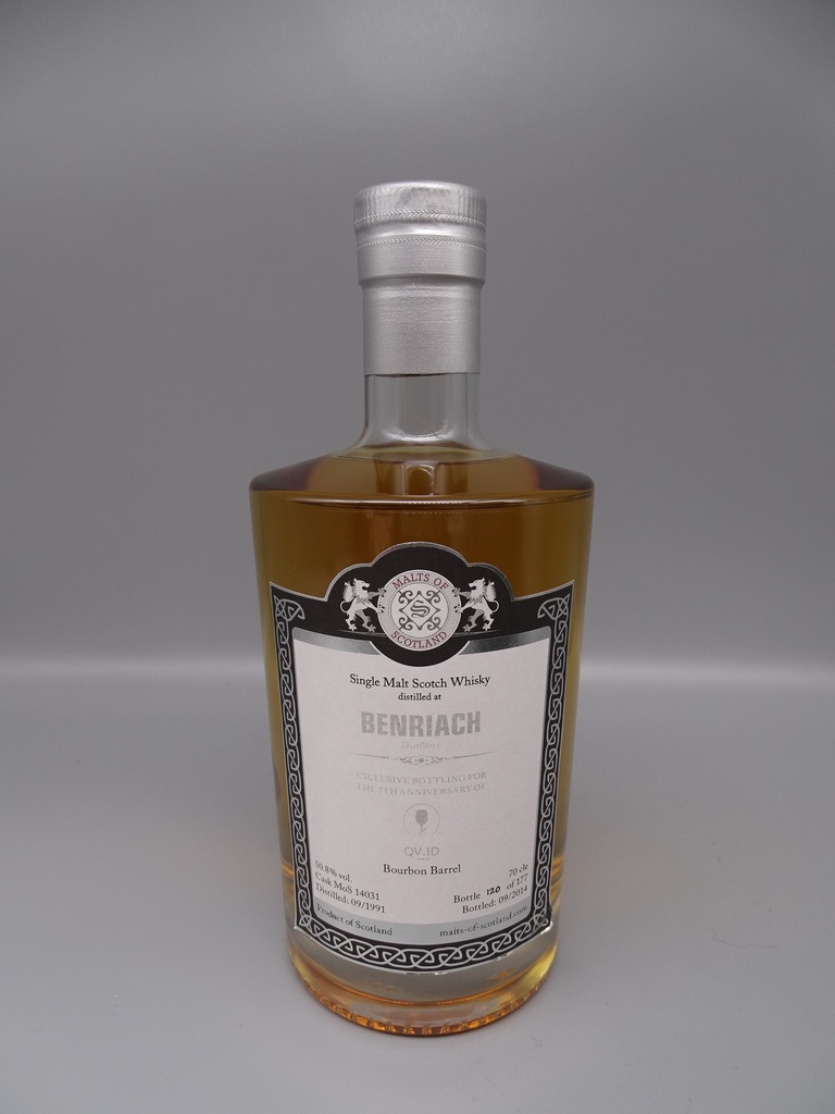 Benriach 1991/2014 Bourbon Barrel "for QV.ID" 50,8%