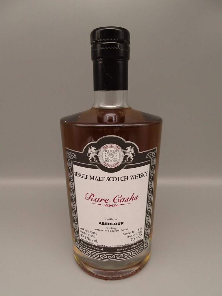 Aberlour 1990/2022 Rare Cask Range Bourbon Barrel 49,3%