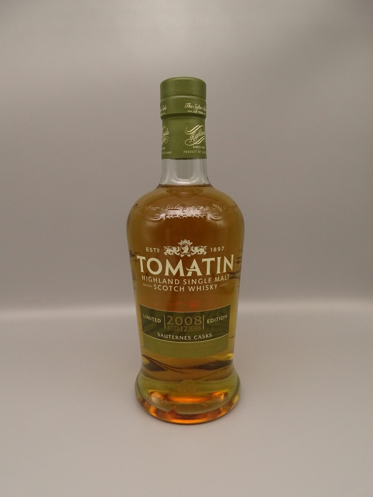 Tomatin French Collection 3y Sauternes Casks Finish 46%