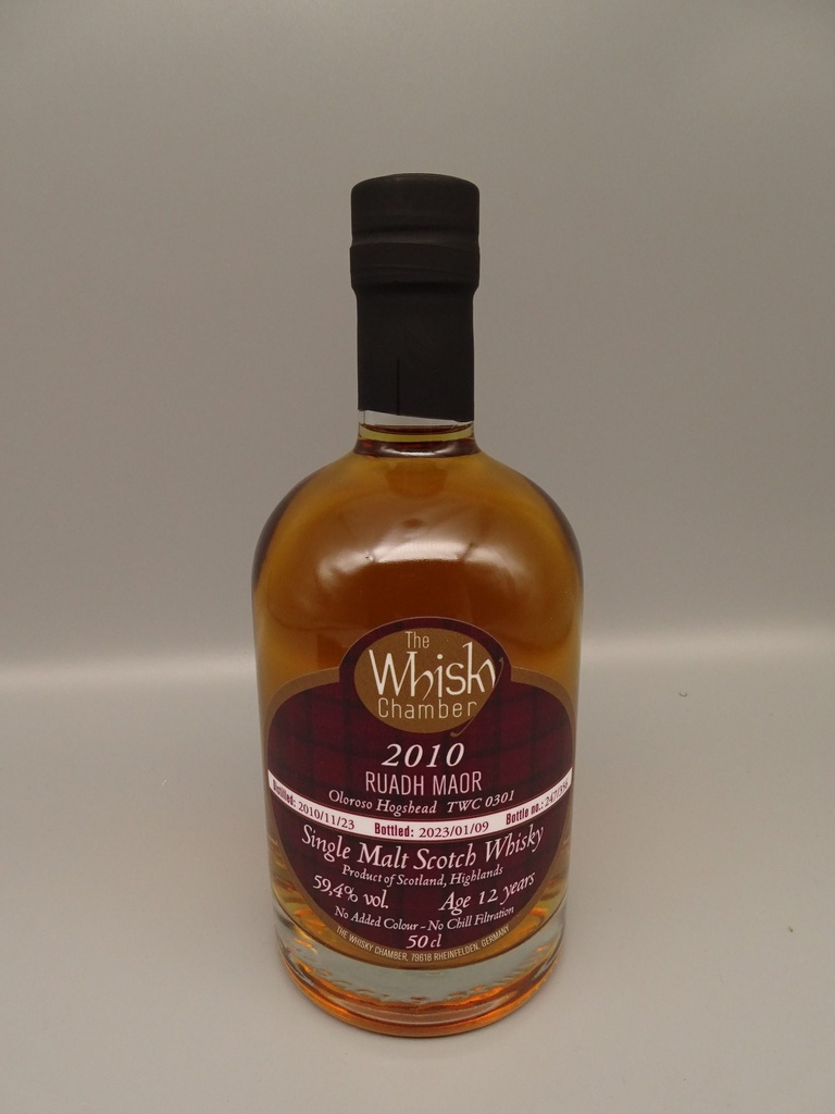 Ruadh Maor (peated Glenturret) 2010/2023 12yo Oloroso Hogshead 59,4%