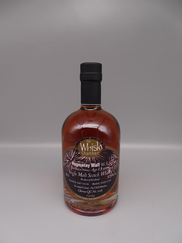 Hogmanay Malt 2007/2020 Oloroso QC #10A 57,9% 500ml