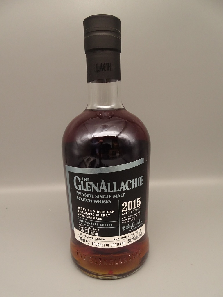 GlenAllachie 2014/2025 9yo Sinteis Series Part II Scottish Virgin Oak & Oloroso Casks 58,2%