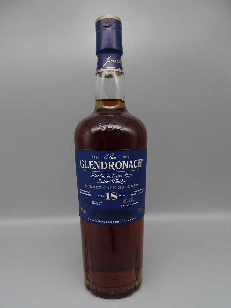 Glendronach 18yo Oloroso Sherry Casks Neue Ausstattung ab 2025 46%