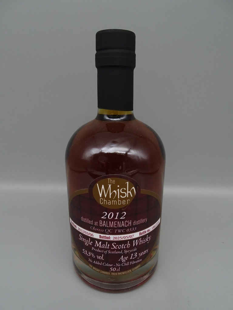 Balmenach 2012 12yo Oloroso Quarter Cask 53,3%