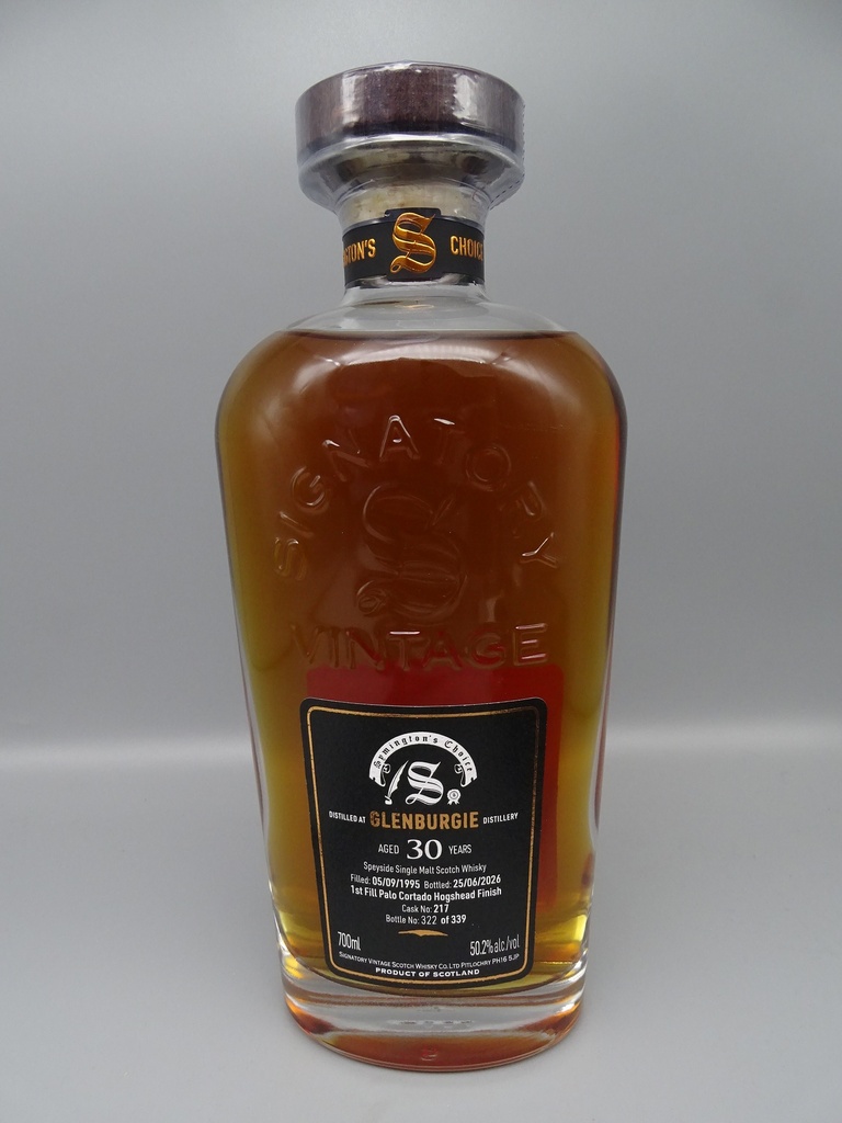 Glenburgie 1995/2026 30yo 1st Fill Palo Cortado Single-HH Finish #217 50,2%