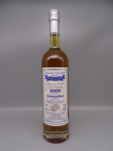 [P0006621] Glenrothes 2008/2023 15yo Double Matured Caroni Rum Cask 58,9%