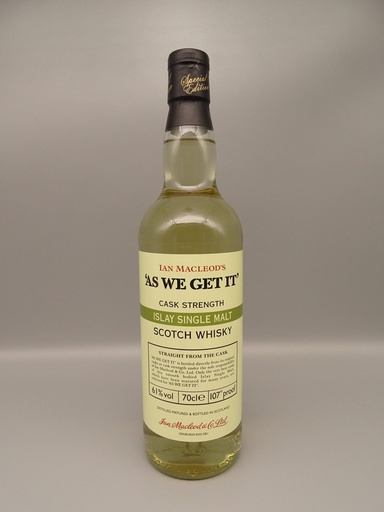 As we get it Islay Single Malt 61,0%