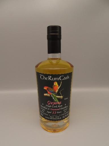GUYANA 2004 13yo "WHITE" Diamond Distillerie 61,2% 0,5l