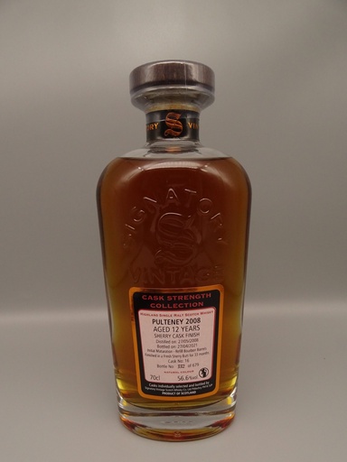 Pulteney 2008/2021 12yo 33mths Fresh Sherry Butt Finish No. 16 56,6%