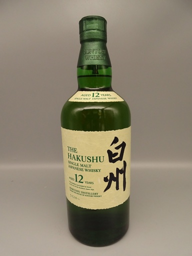[P0004676] Hakushu 12yo Single Malt Japanese Whisky 43%