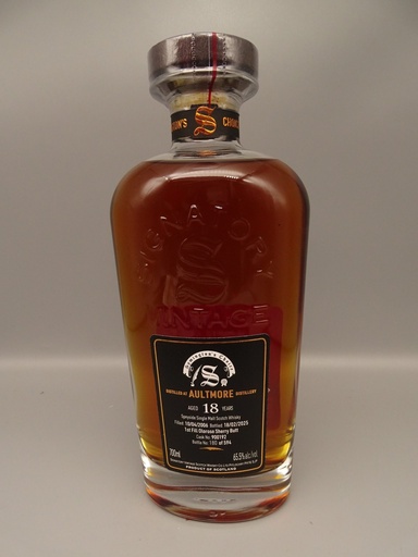 [P0005205] Aultmore 2006/2025 18yo 1st Fill Oloroso Sherry Butt 900192 Symingtons Choice 65,5%