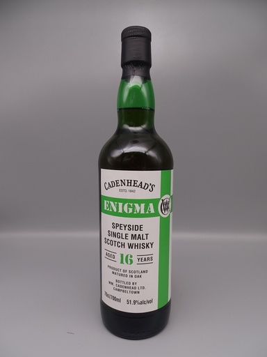 [P0005304] Enigma Speyside Single Malt Pineau de Charentes Finish since 2020 51,9%