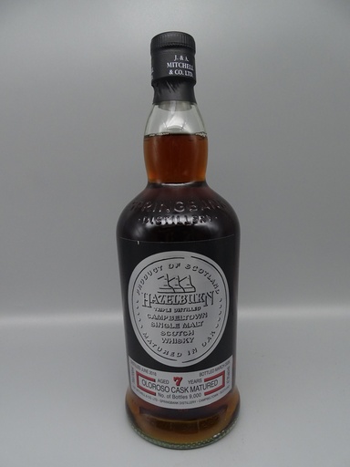 Hazelburn 7yo Limited Edition Release 2026 Oloroso Cask 47,9% Batch Strength